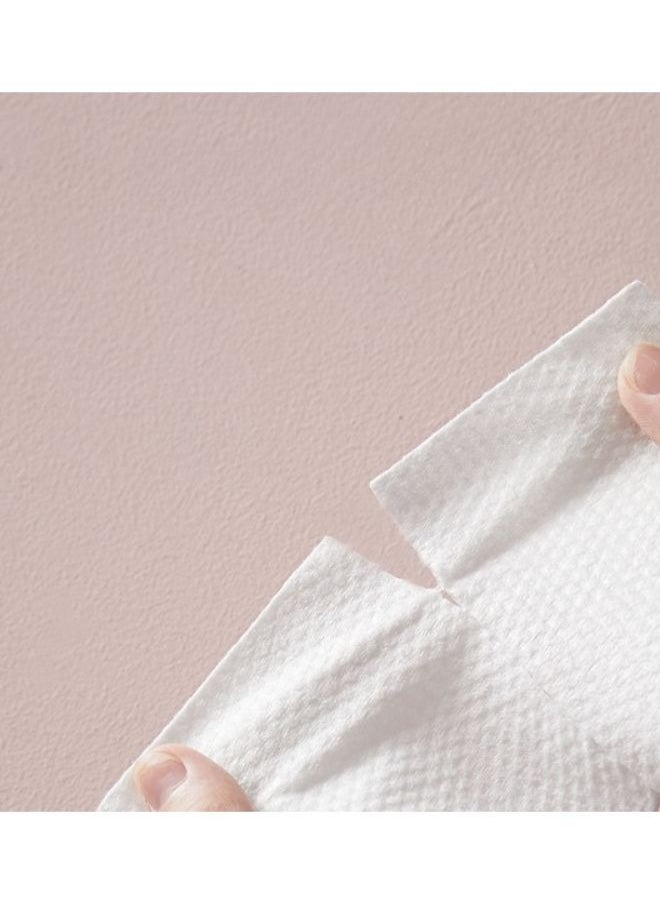 Be a better mom Disposable Facial Tissue Towel Extra Thick & Ultra Soft Disposable Facial Cotton Tissue Lint Free Dry Wipes Non-Woven Fabric for Sensitive Skin 20x20cm (3 Rule, 240 Sheets)  - Image 5