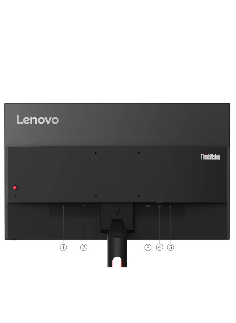 Lenovo 23.8" Inch ThinkVision S24i-30 Monitor (1920x1080) IPS Display, FHD Resolution, 100Hz Refresh Rate, 4ms (Extreme Mode) Response Time, 16.7m Color Support, Anti-Glare Feature - 63DE-KAT3SD | Black - Image 5