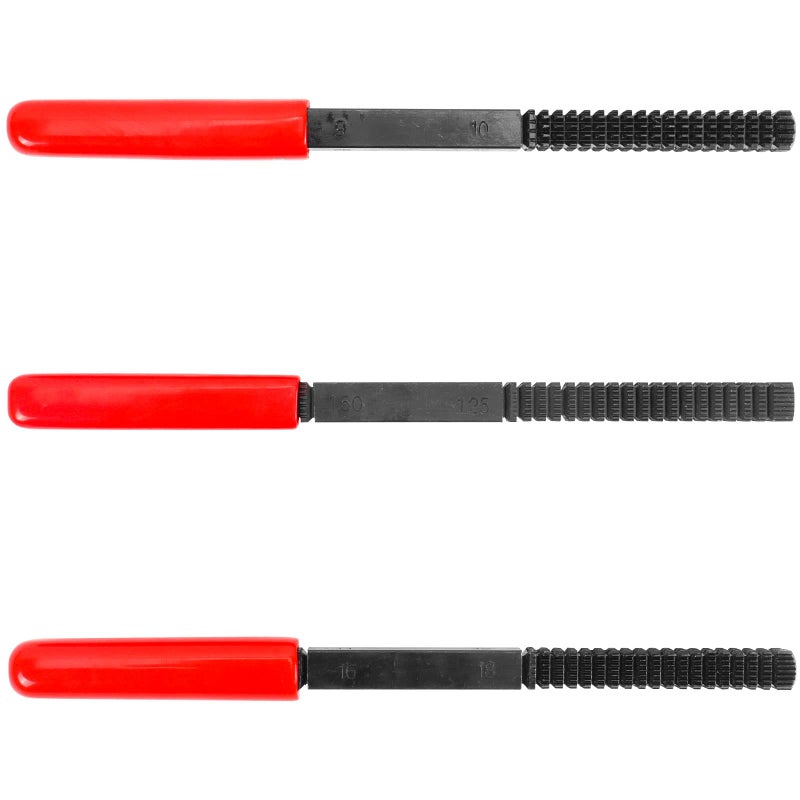 TOMMARS 3Pc Thread Restorer File Set Thread Restoring Chaser Files