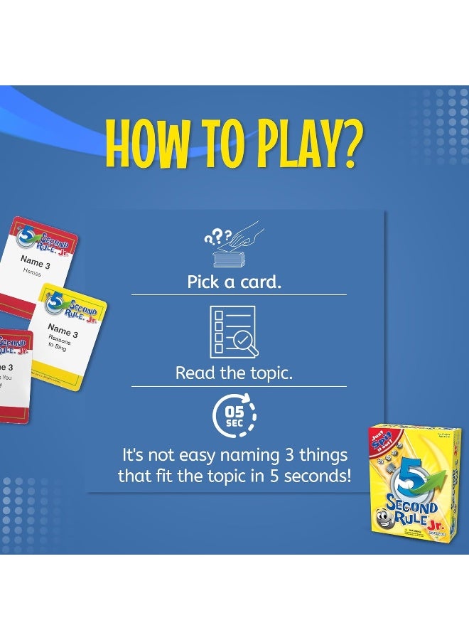 PlayMonster 5 Second Rule Jr. Game - Image 3