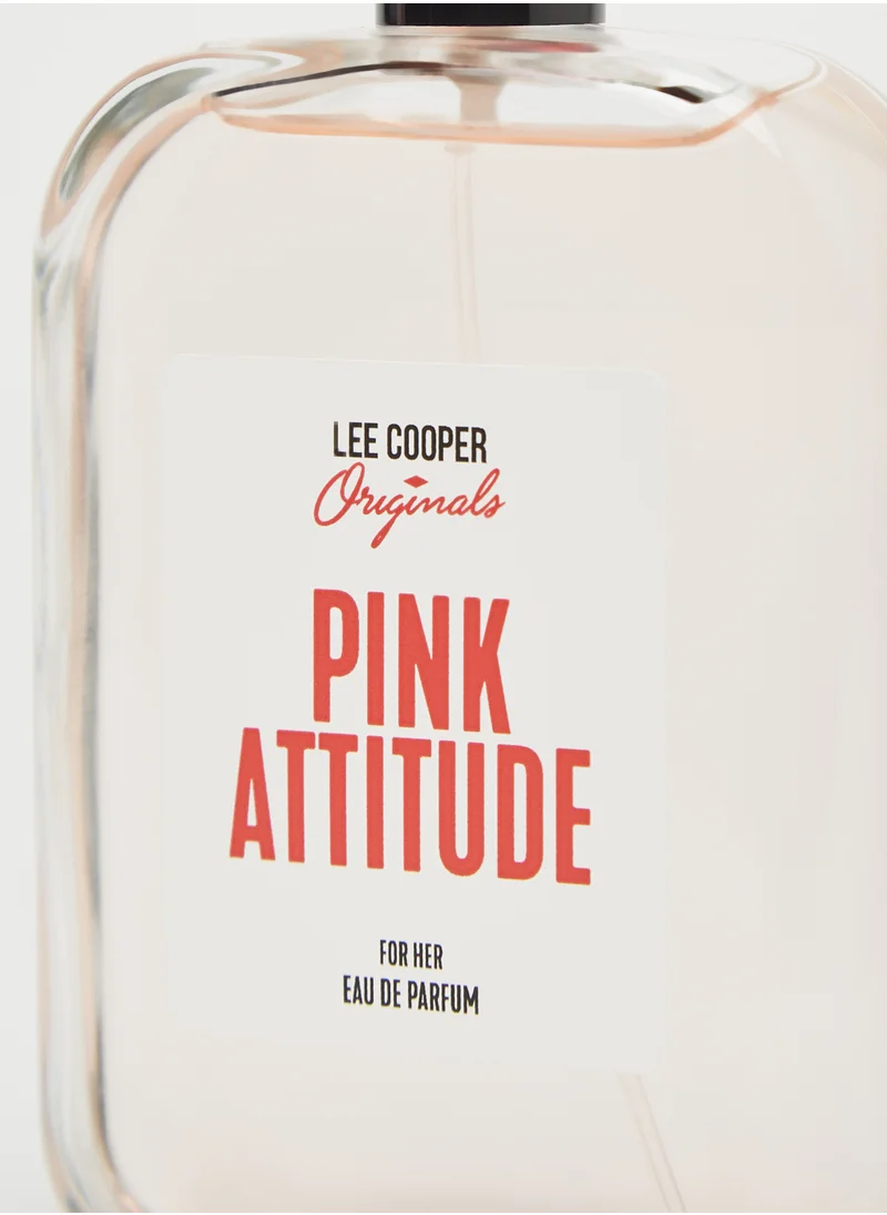 لي كوبر Lee Cooper Pink Attitude Perfume - 100 ml EDP