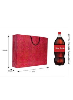 A&A A&A Bags Printed Laminated 13x17x 4-inch Pack of 10 Eco Friendly: Recycle Fancy bag with beautiful printing. carry jewelry, cosmetics products, gifts, shoes, garments and other fancy item  - Image 3