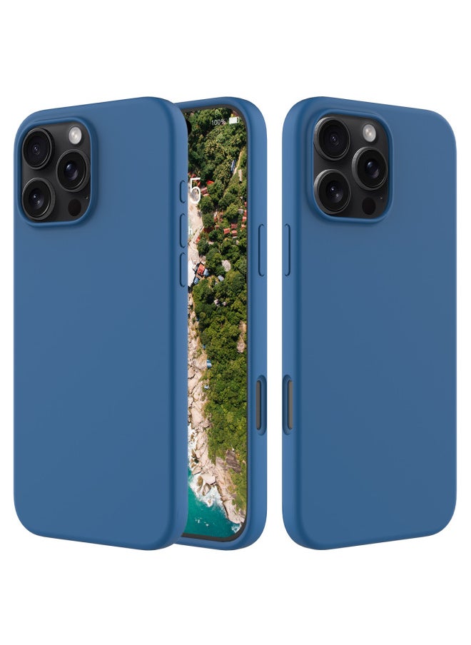 مناسبة لهاتف AppleFor Iphone 16 E Pro Max Plus حافظة واقية من السيليكون السائل بلون بسيط: أصفر ليموني - الموديلات المطبقة: لهاتف Iphone 16 E