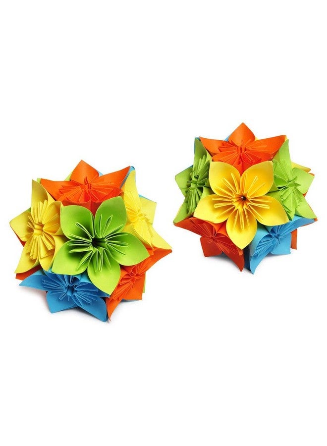 بوبو ورق أوريجامي ملون مزدوج الوجهين - 200 ورقة - 20 لونًا - ورق سهل الطي للمبتدئين بمقاس 6 بوصات - Image 5