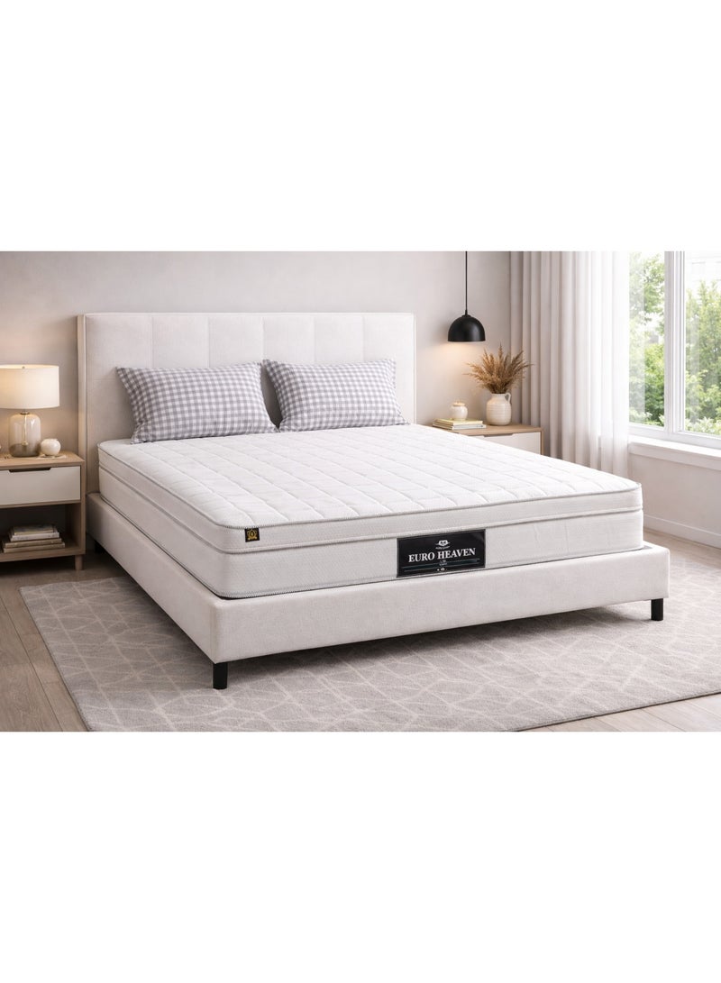 Rexal Home Euro Heaven 30 CM Premium Pocket Spring Mattress 90 × 200 – Gel Infused Memory Foam, High Resilience Foam, Medium Firm Support, Pressure Relief & Low Motion Transfer - Image 2