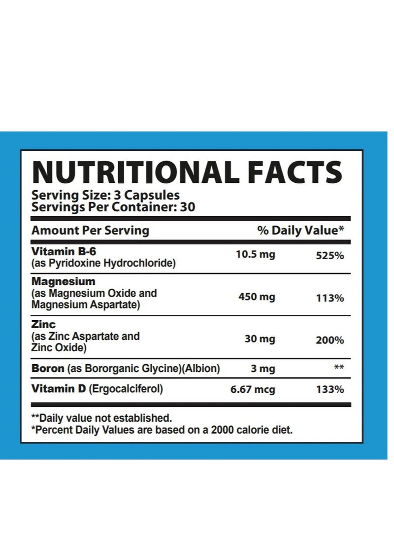 ماسل رولز MUSCLE RULZ ZMB6 90 كبسولة - Image 2