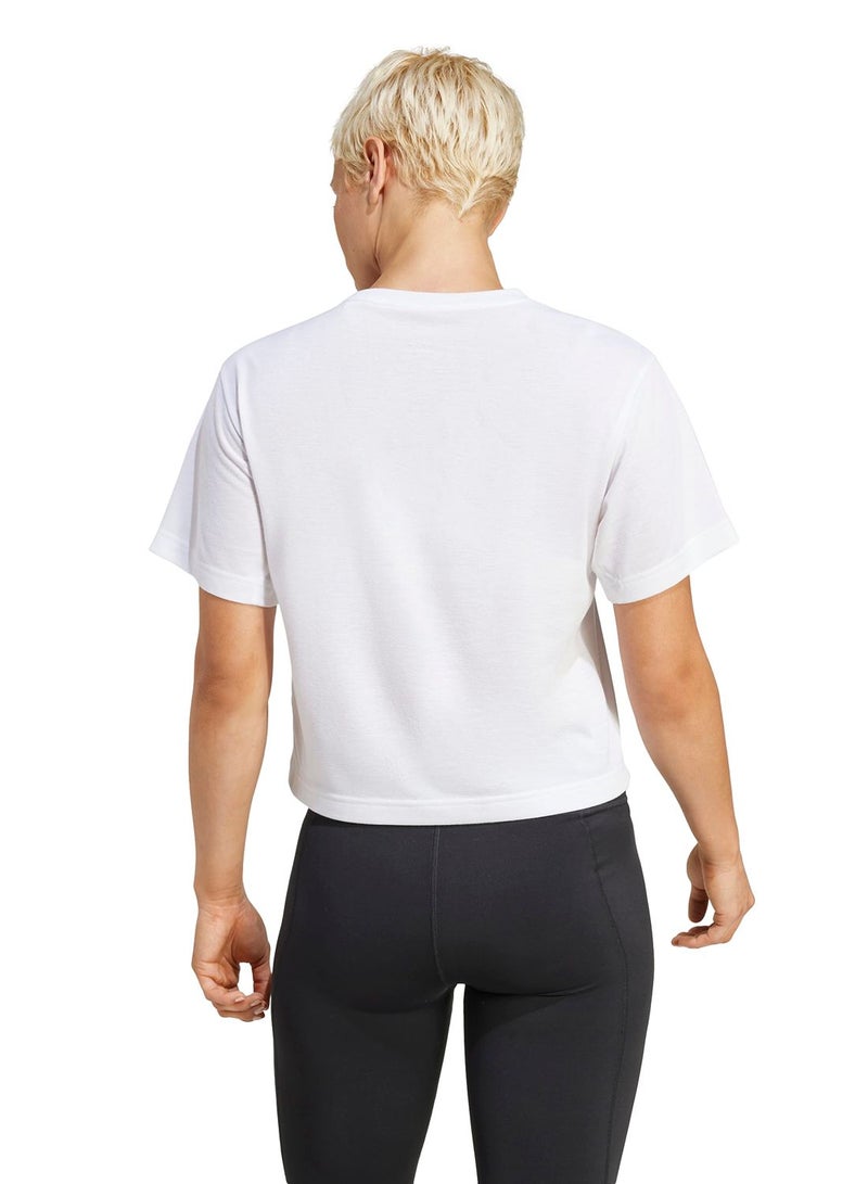 Adidas Train Essentials Big Logo Performance Training T-Shirt - Image 2