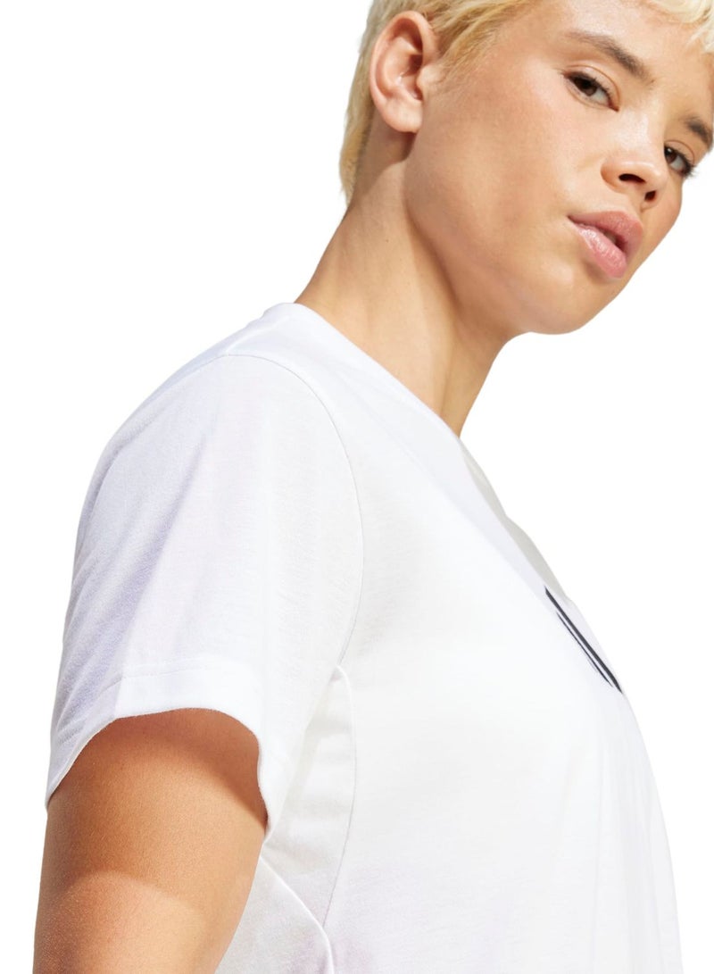 Adidas Train Essentials Big Logo Performance Training T-Shirt - Image 3