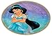 Amscan Enchanting Disney Princess Jasmine Round Paper Plates 9 Pack of 8 Vibrant Multicolor Design Perfect for Magical Themed Parties Birthdays Celebrations - Image 3