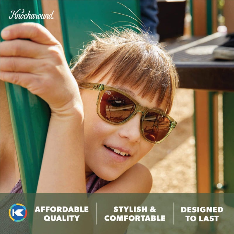 Knockaround Kids Premiums Polarized Sunglasses for Kids - UV400 Protection - Image 5
