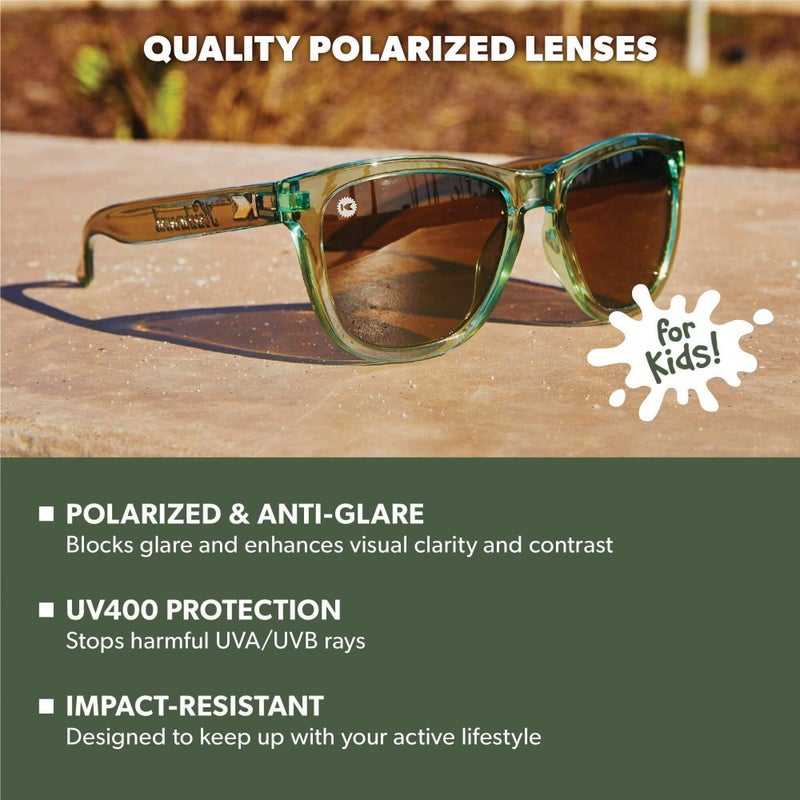 Knockaround Kids Premiums Polarized Sunglasses for Kids - UV400 Protection - Image 2