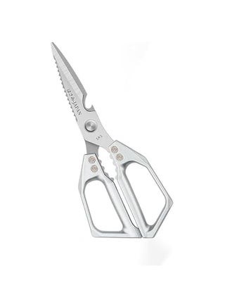 Multi-Purpose Rust Proof Kitchen Shears,Dishwasher Safe,Can be Used to Cut Vegetables, Chicken, Steak,Scrape Fish Scales, and Open Bottle Caps, etc(Silvery) - pzsku/Z838EB04A22B982CB4E83Z/45/1745938698/e875a291-8576-4450-9643-fe8c85787672