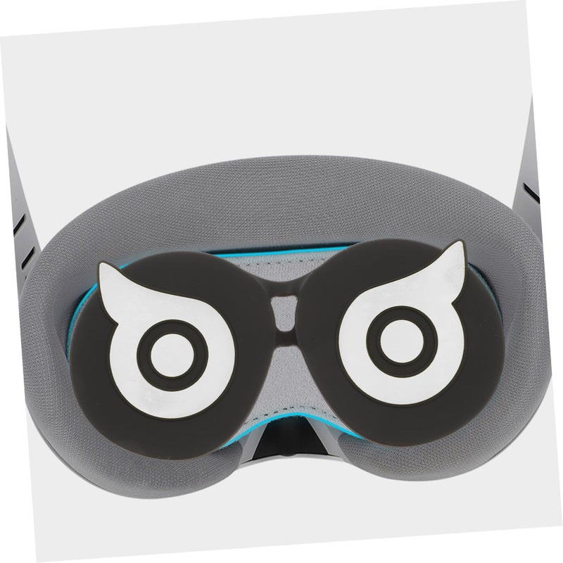 Owl Design VR Lens Cover Scratch Cushion Easy to Clean White 13 2X6 5cm - Image 4