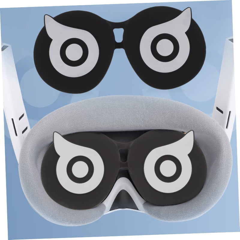 Owl Design VR Lens Cover Scratch Cushion Easy to Clean White 13 2X6 5cm - Image 5
