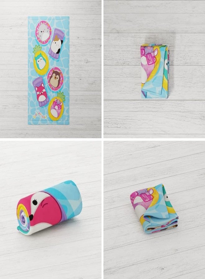 Franco Squishmallows Super Soft Cotton Bath/Pool/Beach Towel, 58 in x 28 in - Image 4