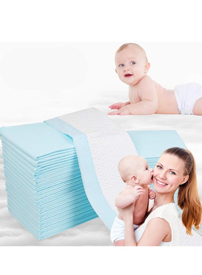 Generic 100/50/40/20 PCS Disposable Pads Incontinence Mattress Disposable Diaper Pad Super Absorbent Waterproof Incontinence Furniture Protector Baby/Adult Pad (33*45cm)  - Image 3