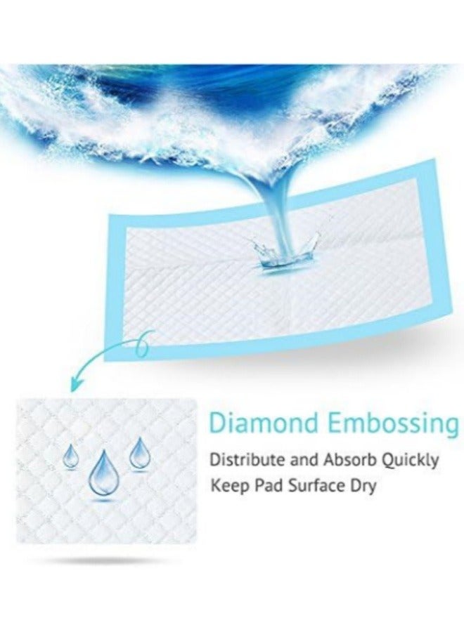 Generic 100/50/40/20 PCS Disposable Pads Incontinence Mattress Disposable Diaper Pad Super Absorbent Waterproof Incontinence Furniture Protector Baby/Adult Pad (33*45cm)  - Image 5
