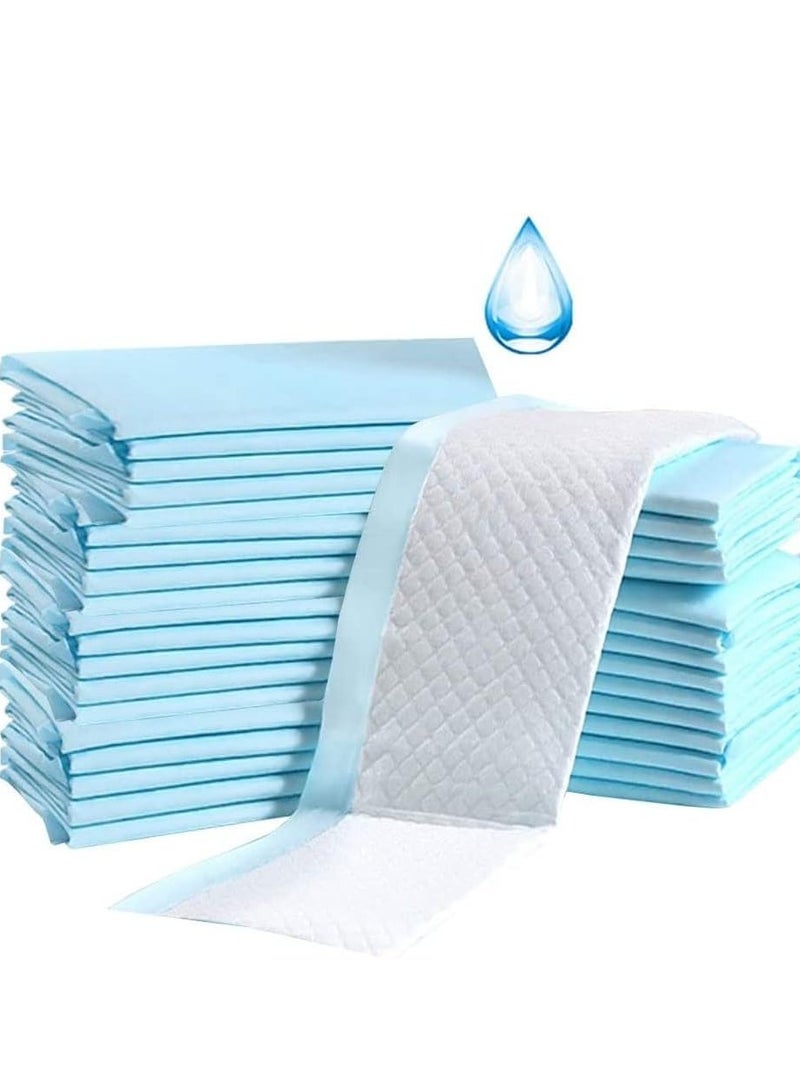 Generic 100/50/40/20 PCS Disposable Pads Incontinence Mattress Disposable Diaper Pad Super Absorbent Waterproof Incontinence Furniture Protector Baby/Adult Pad (33*45cm)  - Image 1