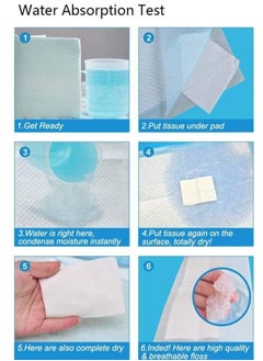 20 Pcs Disposable Underpads Incontinence Bed Pads Disposable Changing Pads Ultra Absorbent Waterproof Incontinence Furniture Protection For Adult Pad (60*90 Cm) - pzsku/Z838ED9387553875676F5Z/45/_/1709630336/a52a228b-ced8-4d43-92ea-e5c4ae520c80