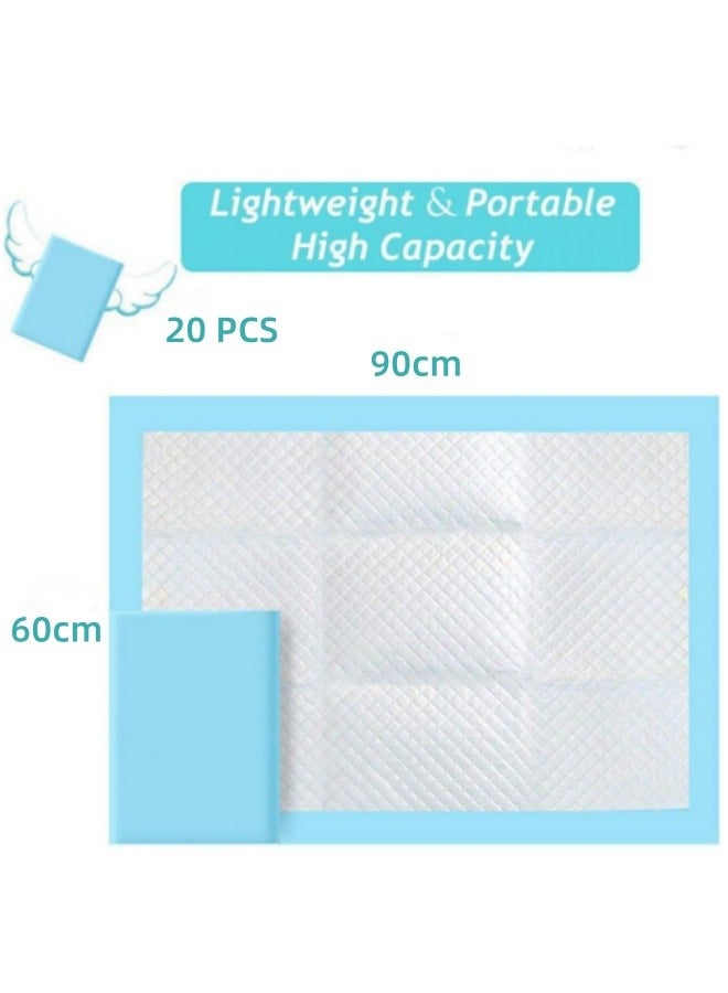 Generic 100/50/40/20 PCS Disposable Pads Incontinence Mattress Disposable Diaper Pad Super Absorbent Waterproof Incontinence Furniture Protector Baby/Adult Pad (33*45cm)  - Image 2