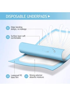 20 Pcs Disposable Underpads Incontinence Bed Pads Disposable Changing Pads Ultra Absorbent Waterproof Incontinence Furniture Protection For Adult Pad (60*90 Cm) - pzsku/Z838ED9387553875676F5Z/45/_/1709630339/4cac1dfa-a8c4-4165-8f4e-7a6da71cbe7a