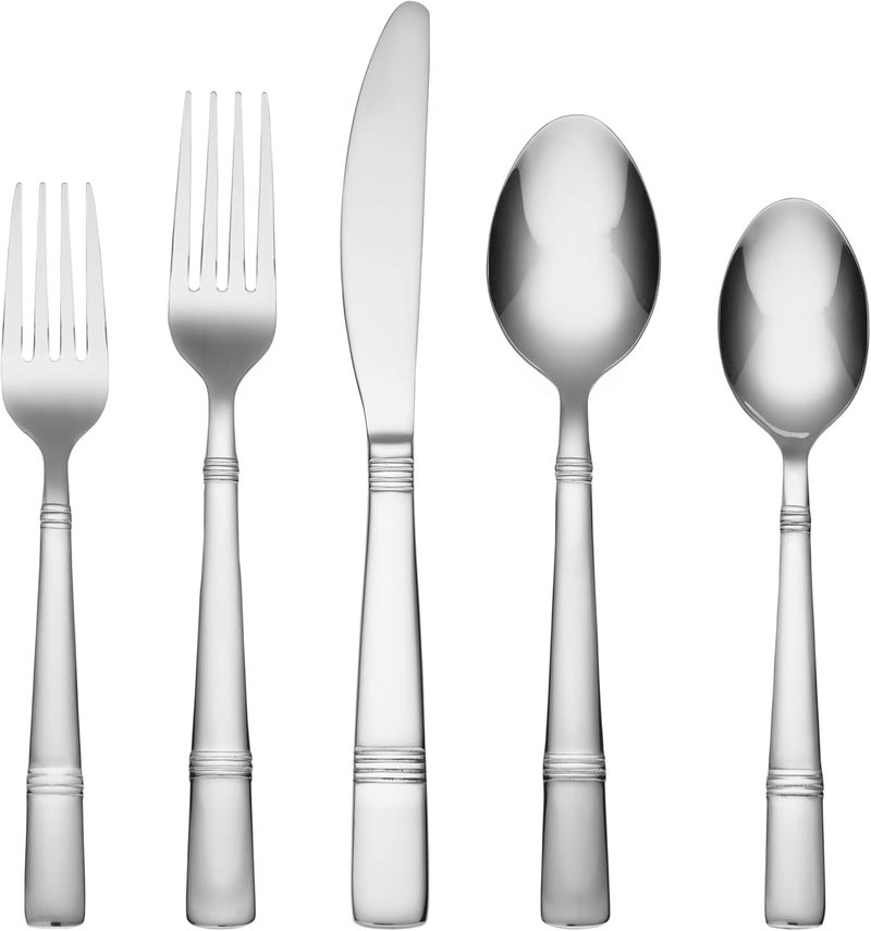 Cambridge Braylen Mirror Piece Flatware Set 62 Count No Color - Image 2
