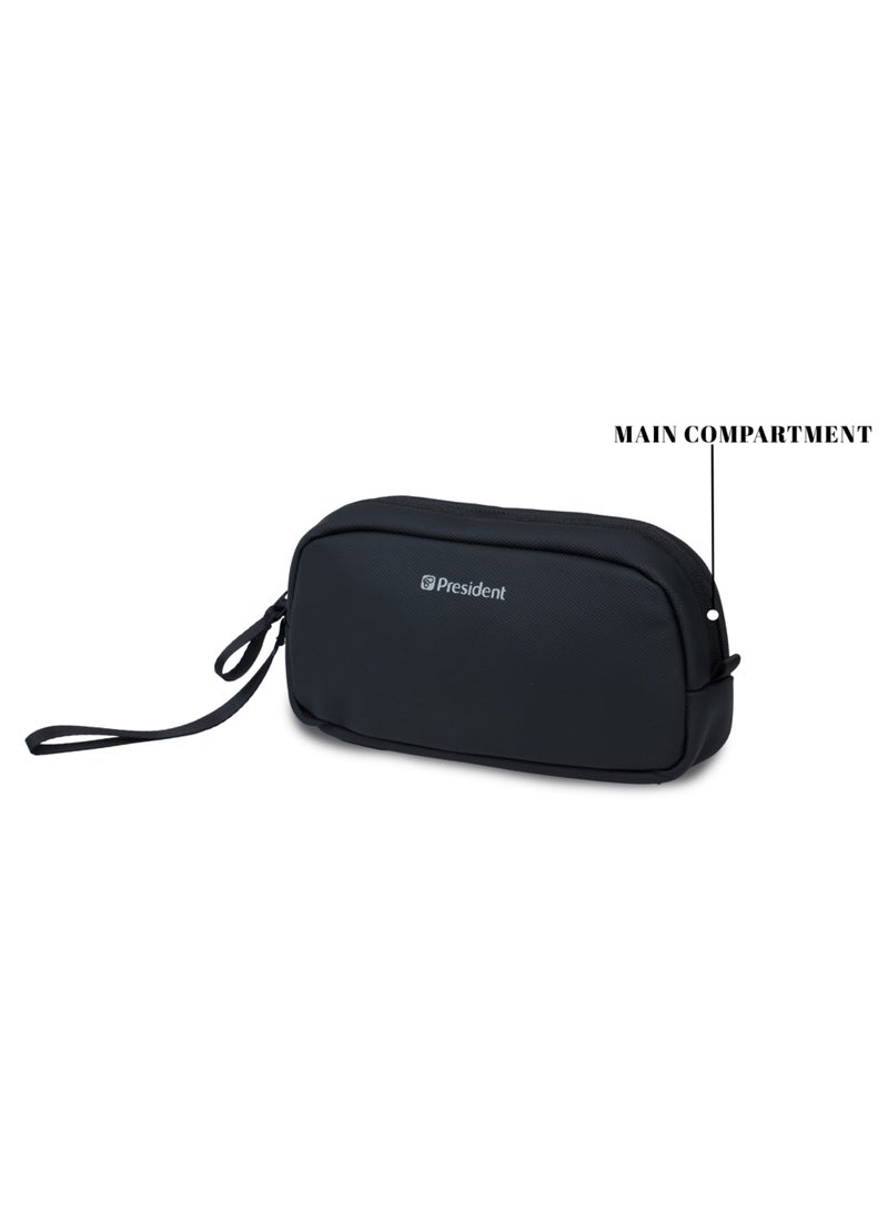 PRESIDENT Men's clutch bags are fashionable large-capacity handbags, suitable for both business and casual use ( BLACK ) HBP3066 - Image 4