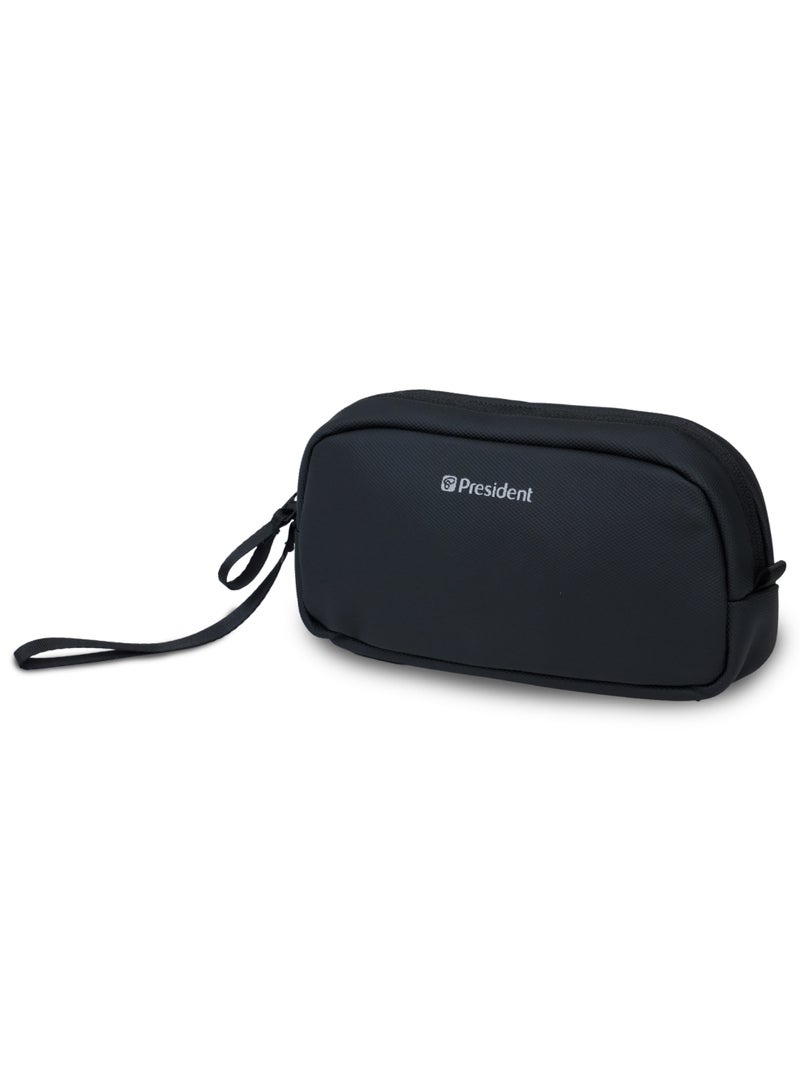 PRESIDENT Men's clutch bags are fashionable large-capacity handbags, suitable for both business and casual use ( BLACK ) HBP3066 - Image 3