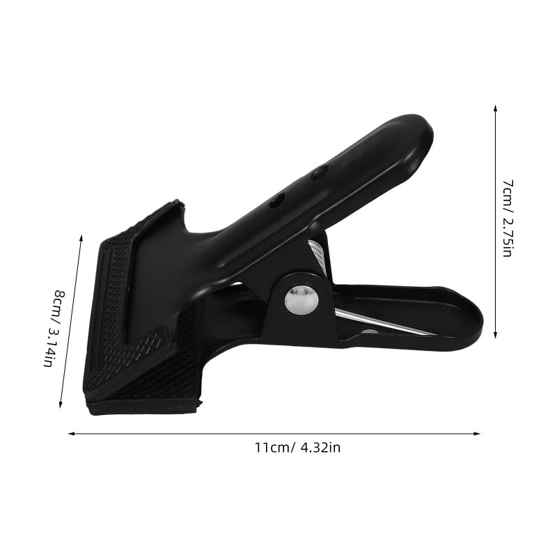 Heavy Duty Metal Spring Clamps 10pcs with Rubber Tips for Photography Backdrop Stand - Image 3
