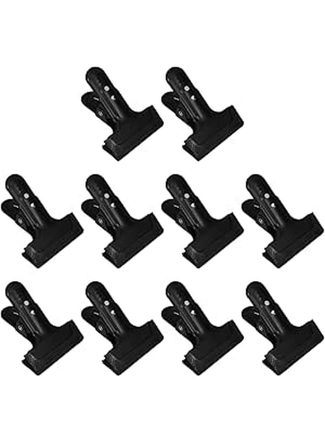 Heavy Duty Metal Spring Clamps 10pcs with Rubber Tips for Photography Backdrop Stand - Image 1