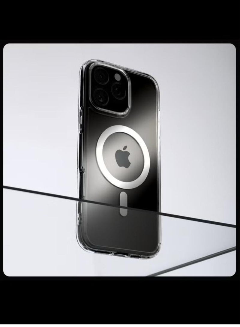 Spigen Ultra Hybrid MagFit for iPhone 16 Pro Case Cover with MagSafe (2024) - White - Image 3