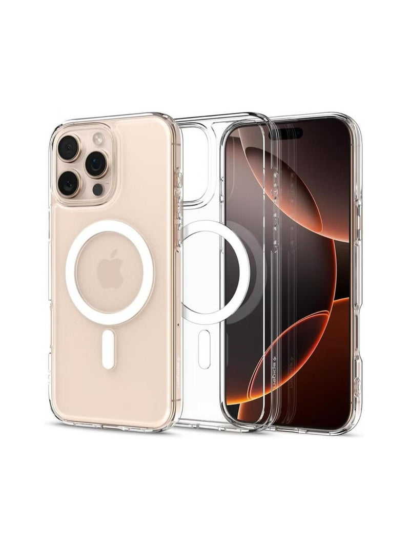 Spigen Ultra Hybrid MagFit for iPhone 16 Pro Case Cover with MagSafe (2024) - White - Image 1