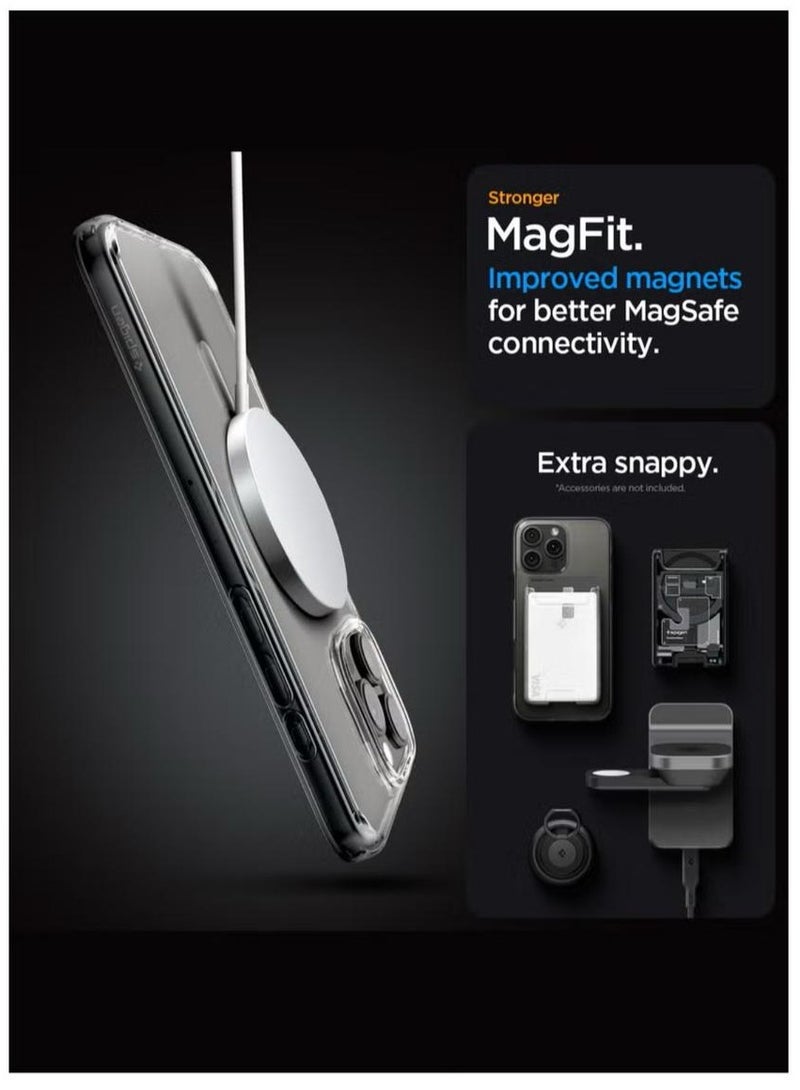 Spigen Ultra Hybrid MagFit for iPhone 16 Pro Case Cover with MagSafe (2024) - White - Image 5
