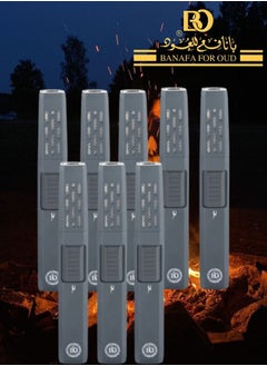 Banafa 8 Pieces Banafa Lighter Black  - Image 1