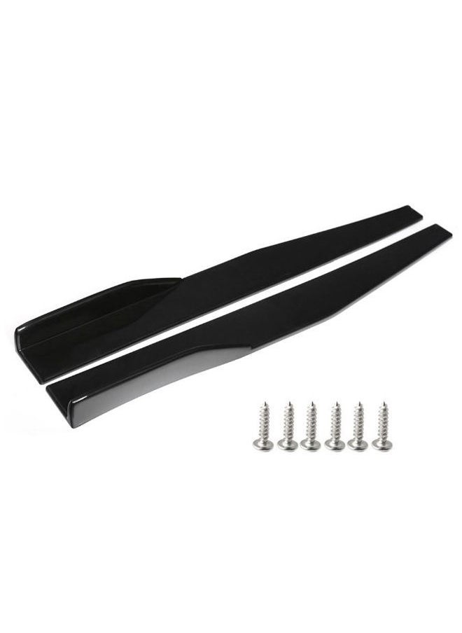 NIBEMINENT 2-Piece Universal Car Wings Side Skirt Set  - Image 1