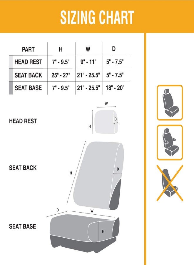 Browning Universal Low Back and Bench Seat Covers, Water and Dirt Resistant Car, Truck, and SUV Seat Covers, Morgan (Realtree Edge), Low Back (2 Pack) - Image 2