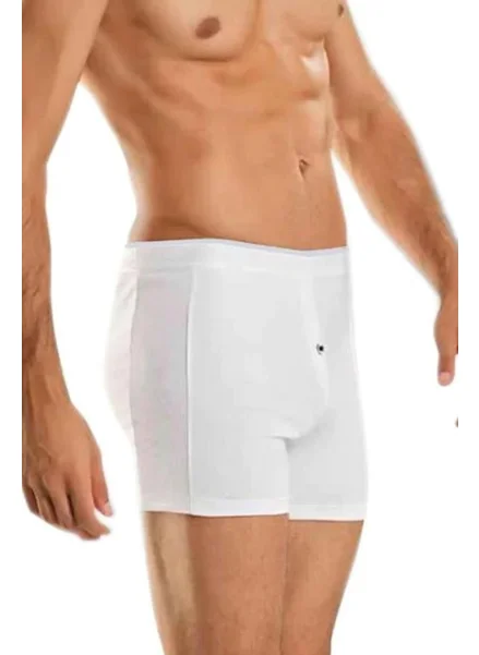 Hepsine Rakip Rival to All 5-Piece Men's Buttoned Lycra Long-Legged Boxer Berrak