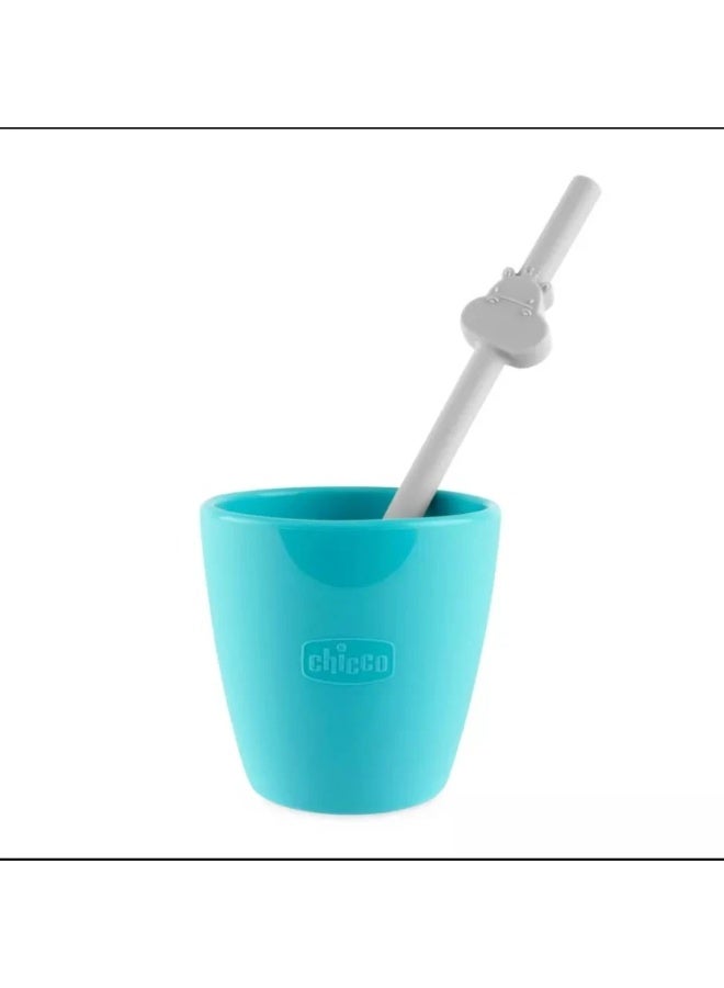 Chicco Take Eat Easy Reusable Silicone Straws 12m+ x6 - Image 3