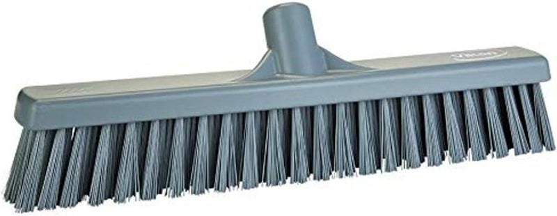 Vikan Vikan BroomPushSoftStiff165PPPBTGray One size Multi  - Image 1