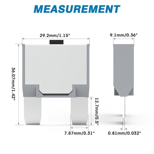 GLOSO Maxi Blade Circuit Breaker 40A AMP, T3 Manual Reset (40A) - Image 2