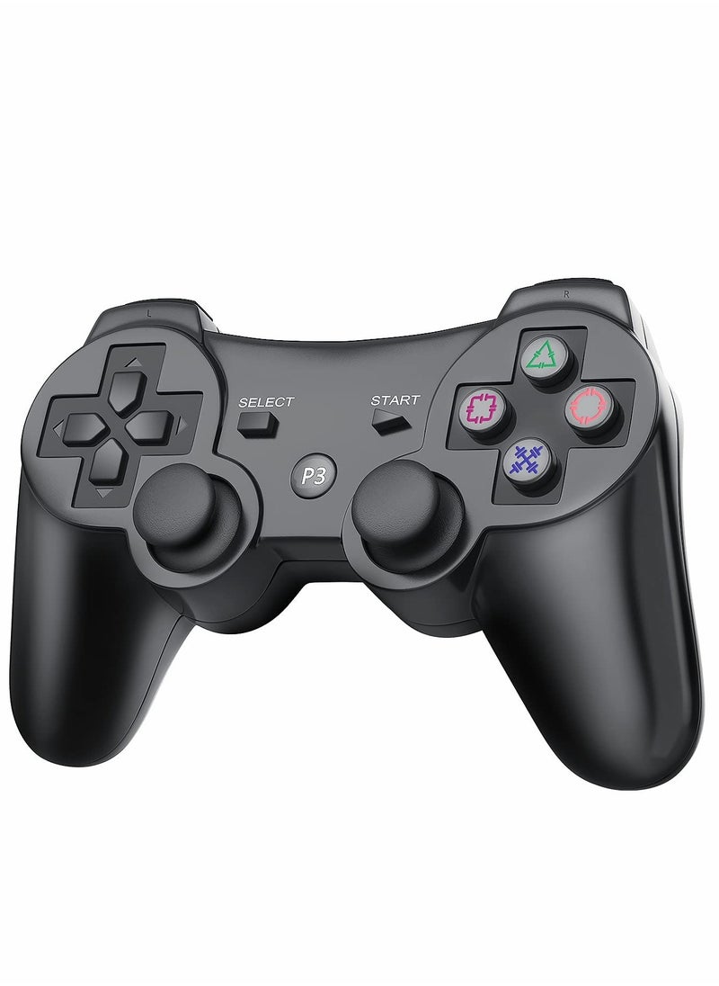 Generic Wireless Game Controller for PS3, Bluetooth Joystick with Dual Shock Vibration, Rechargeable Gamepad  - Image 1