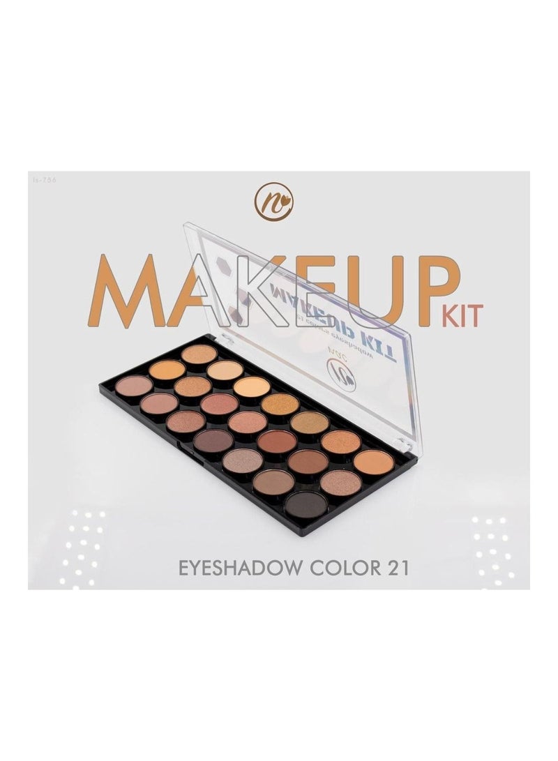 nac Eye Shadow 21 Colors - Image 1