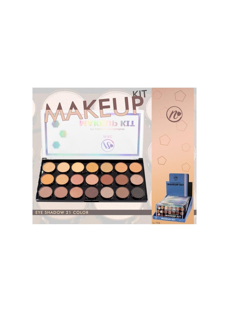 nac Eye Shadow 21 Colors - Image 2