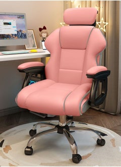 Executive Ergonomic Computer Desk Chair for Office and Home, Boss Chair with headrest back comfort and lumbar support with Foot Rest