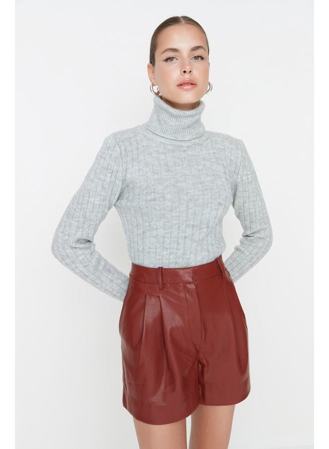 trendyol Sweater - Gray - Regular  - Image 2