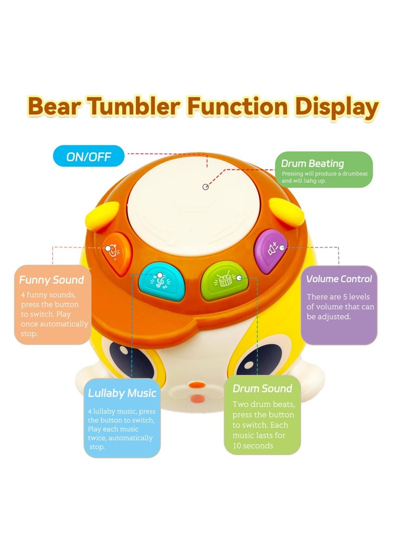 Zikra Crawling Musical Toys, Baby Toys Light Up Musical for 18 Months+ Crawling Learning Tummy Time 2 3 Year Old Infant Boys Girls Gifts - Image 2