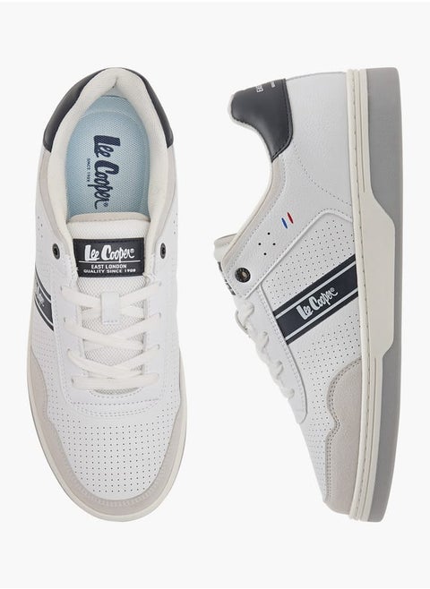 Men's Sneakers with Lace-Up Closure