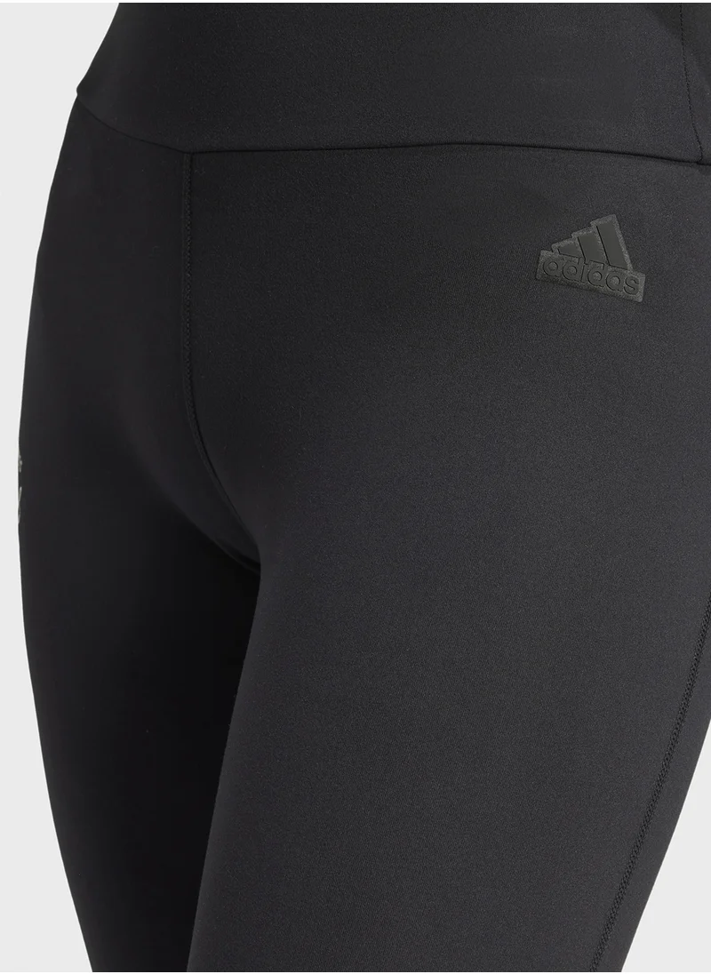 Adidas Signature Graphic High Waist 7/8 Leggings
