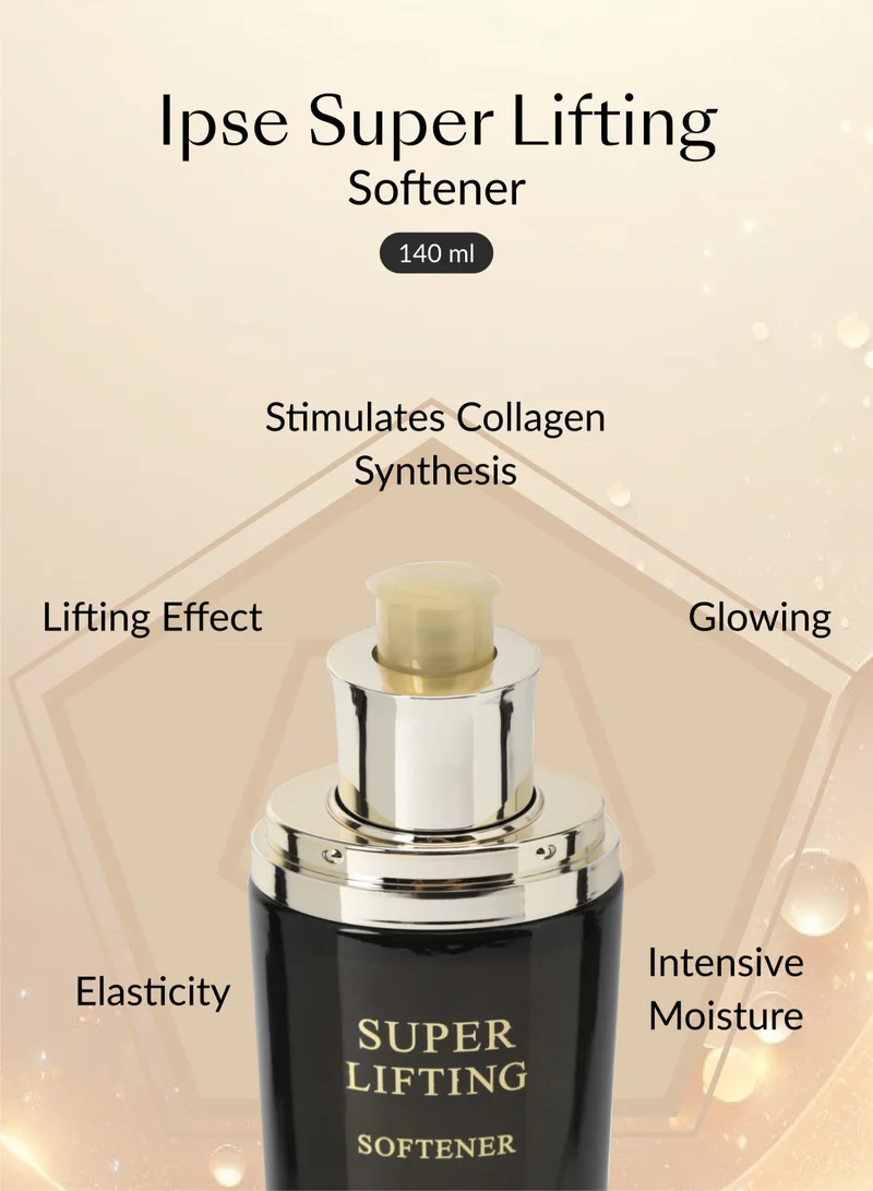 Ipse Korean Premium Super Lifting Face & Neck Serum - Skin Care Anti Aging Facial Brightening Rejuvenation Serum - Wrinkle with Peptide Complex