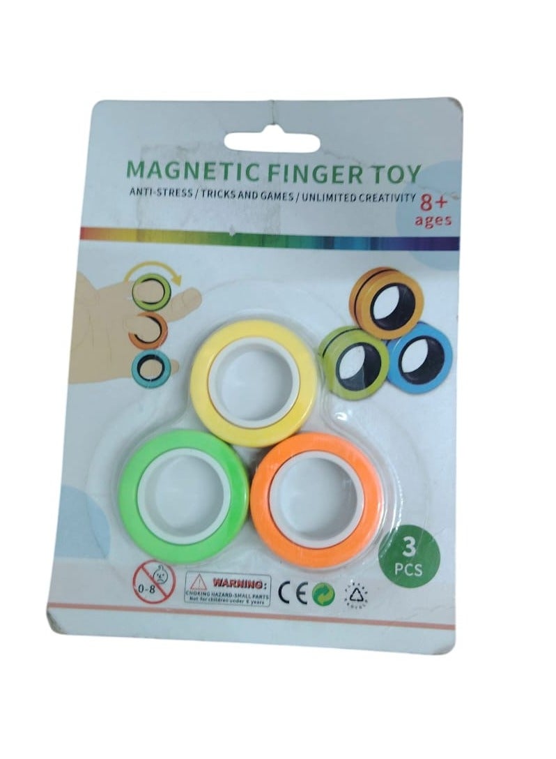 Set of 3 Magnetic Rings for Stress Relief - Image 2